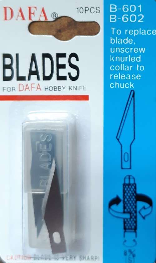 Dafa Hobby Knife Blades x 10