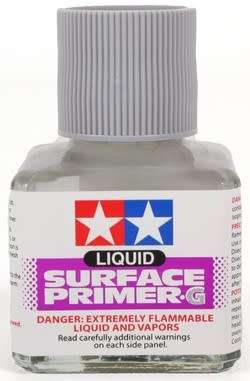 Tamiya Liquid Surface Primer Grey - 40ml