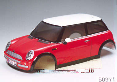 Tamiya 1/10 Body Set Mini Cooper - Unpainted