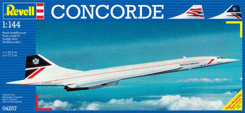 Revell 1/144 Concorde Passenger Jet