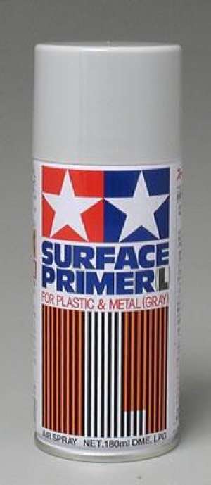 Tamiya Surface Primer L (Grey) 180ml