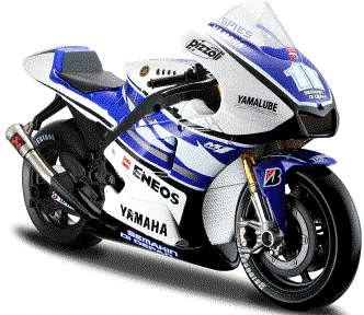 Reduced - Maisto 1/10 2012 GP Racing Yamaha Factory Team - Ben Spies