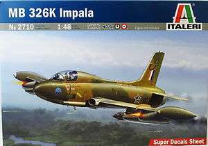 Italeri 1/48 MB-326 Impala - SAAF Decals Included