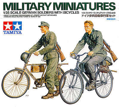 Tamiya 1/35 German Soldiers with Bicycles