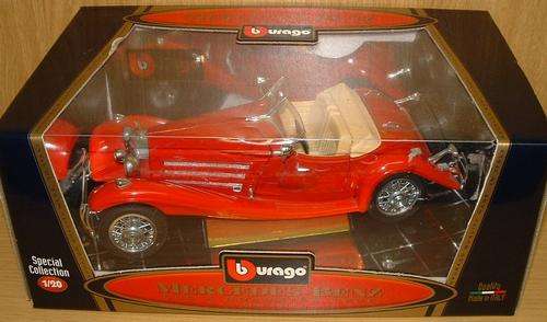 Bburago 1/18 1936 Mercedes Benz 500 K Roadster