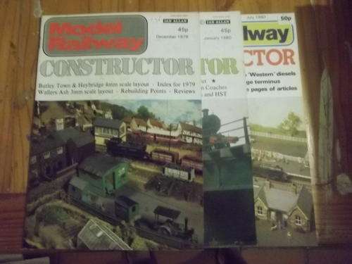 3 x Model Railway Constructor Magazines