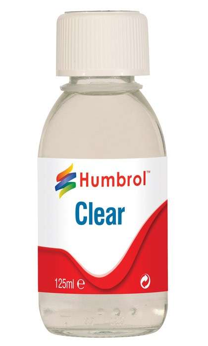 Humbrol Clear 125ml Bottle