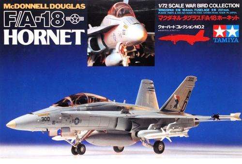 Tamiya 1/72 McDonnell Douglas F/A-18 Hornet