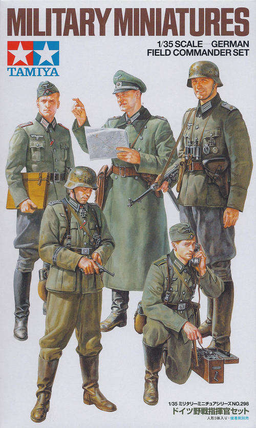 Tamiya 1/35 German Field Commander Set