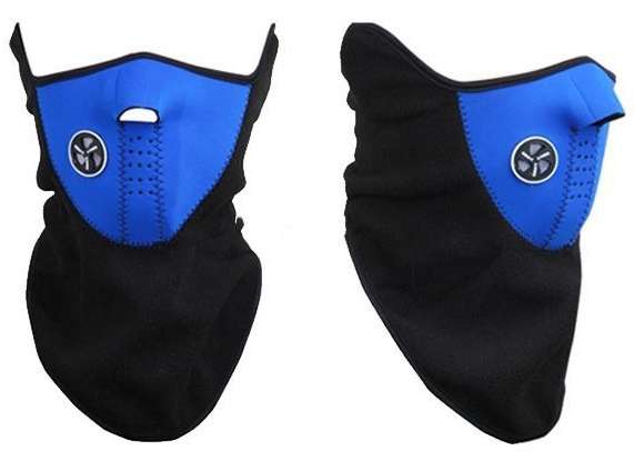 Two Dogs - Motorcycle Ski Snowboard Bike Warm Face Mask