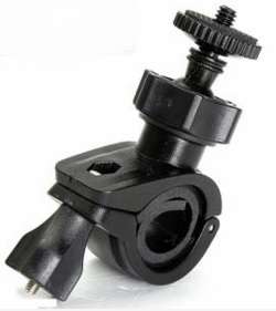 Two Dogs - GoPro Action Sports Camera Handlebar Mount for Motorcycles or Bicycles