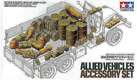 Tamiya 1/35 Allied Vehicles Accessories Set