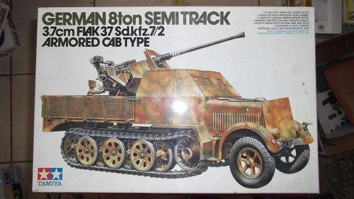 Tamiya 1/35 German 8ton Semi Track 3.7cm Flak37 Sd.kfz.7/2 Armored Cab Type