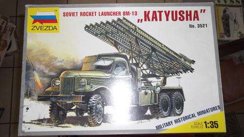 Zvezda 1/35 Soviet Rocket Launcher BM-13 "Katyusha