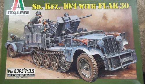 Italeri 1/35 Sd.Kfz. 10/4 With Flak30