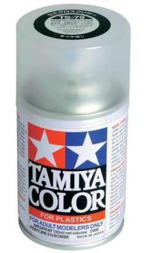 Tamiya TS-79 Semi Gloss Clear - 100ml Spray Can