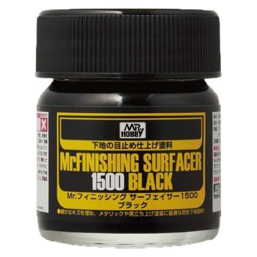 Mr Finishing Surfacer 1500 Black 40ml