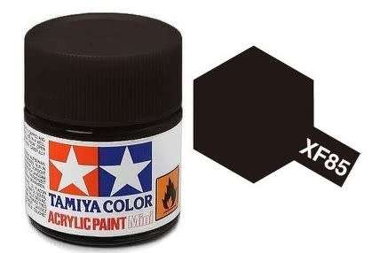 Tamiya XF-85 Rubber Black Mini Acrylic 10ml