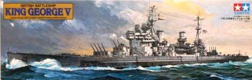 Clearance - Tamiya 1/350 British King George V Battleship