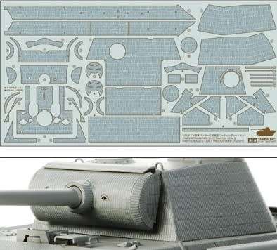 Tamiya 1/35 Panther G Early Zimmerit Sheet