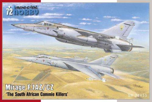 Special Hobby 1/72 Mirage F1 AZ/CZ w/SAAF Decals
