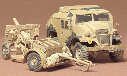 Tamiya 1/35 25PDR. Gun and Quad Tractor