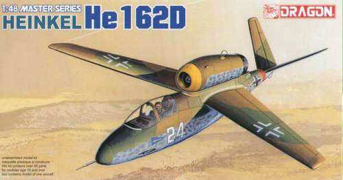 Clearance!!! - Dragon 1/48 He162D "Volksjager" WWII Jet Fighter