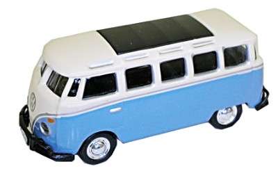 Model Power 1/87 HIGHWAY VW BUS, BLUE/WHITE