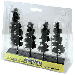 Woodlands Scenics Conifer Trees x 4