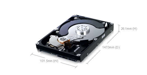 1 TERABYTE 1TB SATA 3.5 INCH HDD SAMSUNG HD103SI