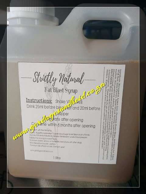 Strictly Natural Xtreme Fat Blast Syrup 3 week supply