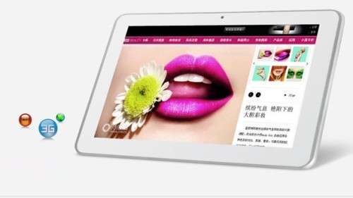 White 10.1" Sanei N10 Dual core tablet pc 3G WCDMA QUALCOMM phone call IPS WIFI GPS tablet pc