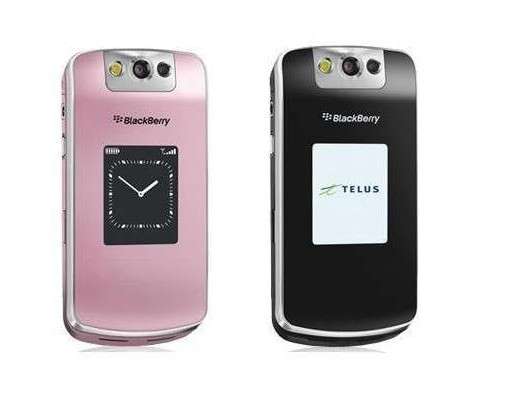 Unlocked BlackBerry 8220 Flip Cellphone Pink