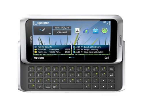 NOKIA E7 -00 Factory Unlocked - Silver 16GB 8MP CAMERA