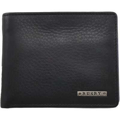 BUSBY mens leather wallet