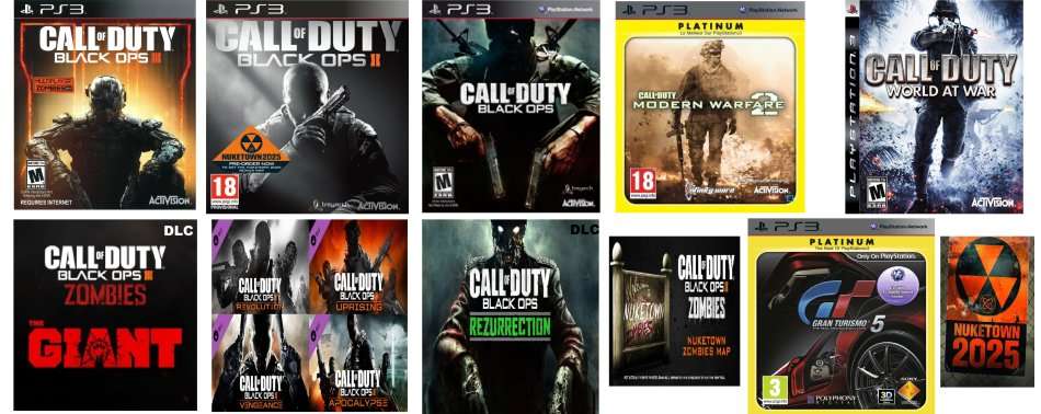 PS3 160GB Includes Games and Controllers