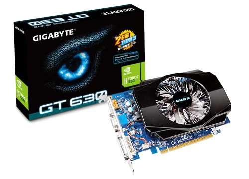 GIGABYTE NVIDIA GT 630 GRAPHICS CARD 2GB