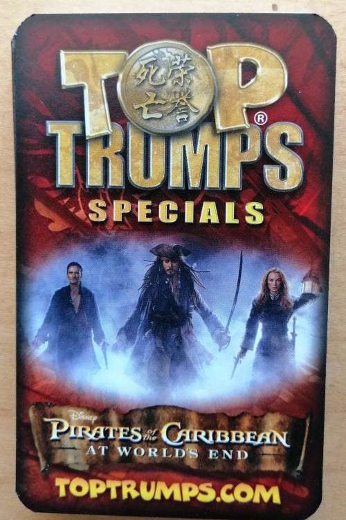 PIRATES OF THE CARIBBEAN PLAYING CARDS
