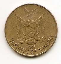 1993 NAMIBIA 5 DOLLARS
