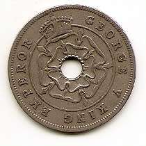 1936 SOUTHERN RHODESIA 1 PENNY