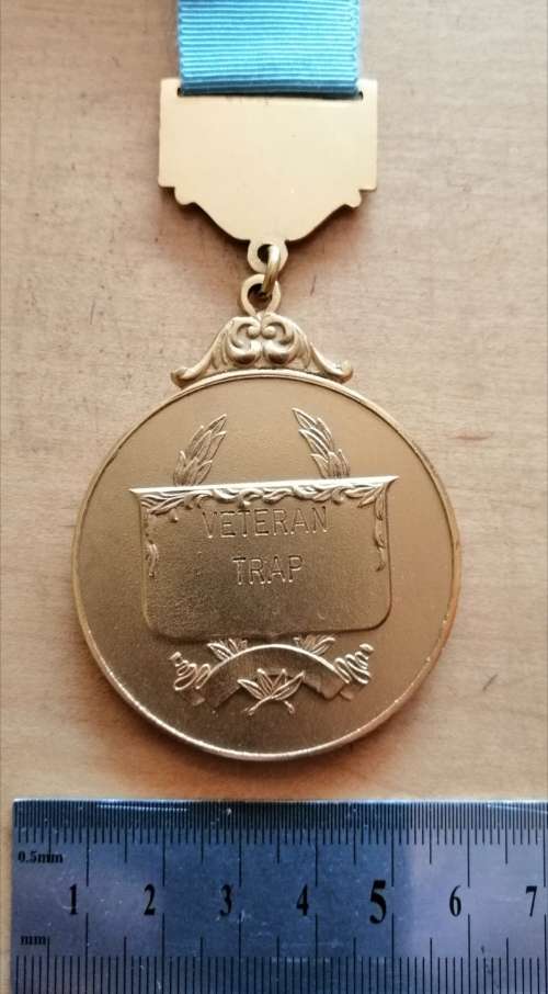 GOLD SHOOTING MEDAL 1981