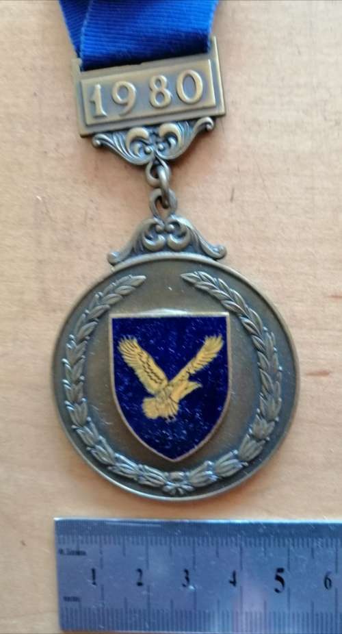 BRONZE SHOOTING MEDAL 1980