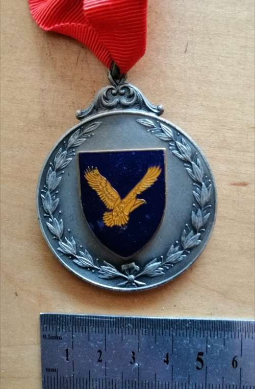 SILVER SHOOTING MEDAL 1986