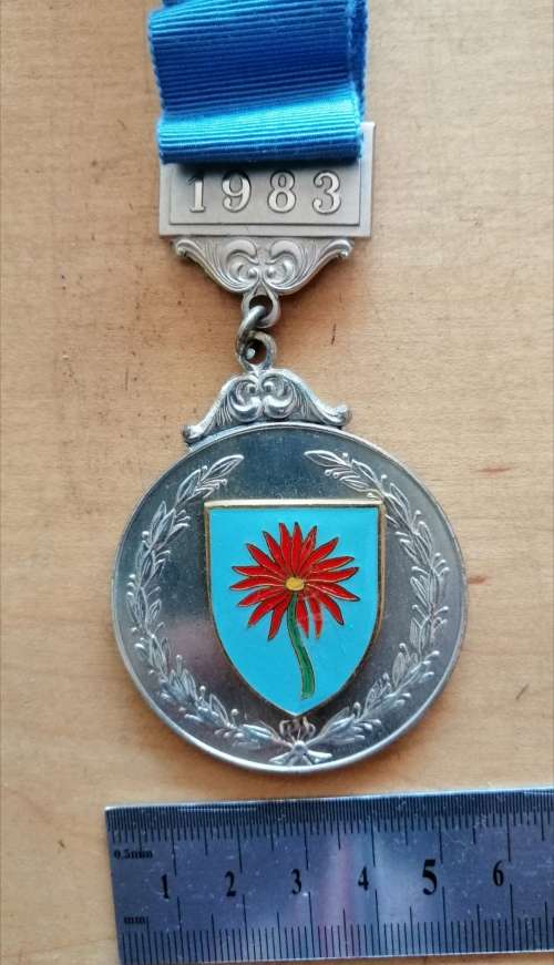 NORTHERN TVL SILVER SHOOTING MEDAL 1983