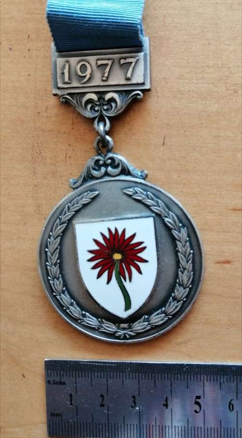 NORTHERN TVL SILVER SHOOTING MEDAL 1977