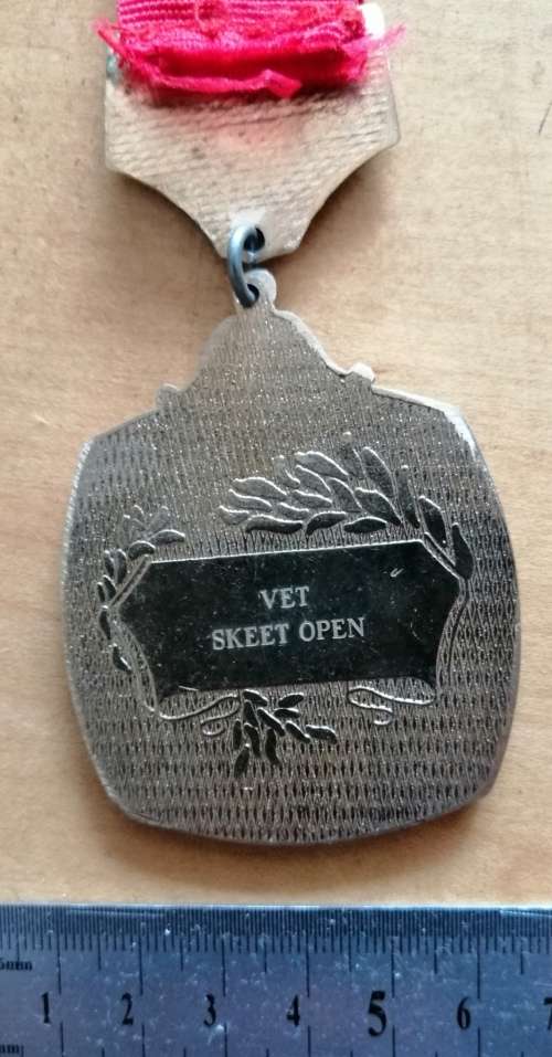 GOLD SHOOTING MEDAL 1996