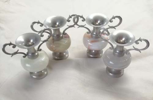 ANTIQUE MARBLE VASES