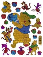 POOH STICKERS