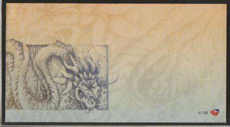 RSA 2000 YEAR OF THE DRAGON FDC #6.126 UNSERVICED