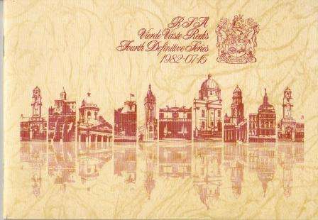 RSA 1982 4TH DEFINITIVE SERIES BUILDINGS BOOKLET